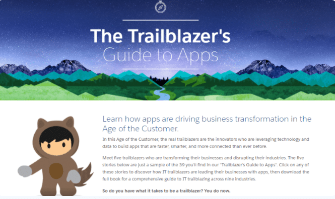 Ebook interativo Salesforce